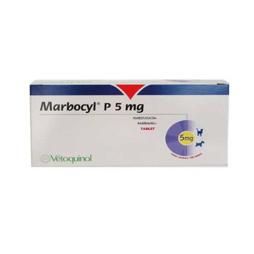 مضاد حيوي للالتهابات Marbocyl p5mg للقطط و الكلاب البالغة مضاد حيوي للالتهابات Marbocyl p5mg للقطط و الكلاب البالغة