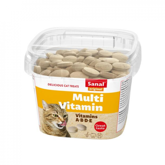 اقراص مكافأت سنال للقطط 75 جم Multi Vitamin اقراص مكافأت سنال للقطط 75 جم Multi Vitamin