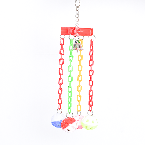 تعليقة رنين الرياح التفاعلية للطيور و الحيوانات الاليفة