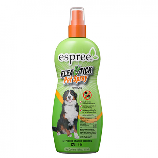 بخاخ اسبري 355 مل للكلاب للحماية من الحشرات Flea & Tick Spray بخاخ اسبري 355 مل للكلاب للحماية من الحشرات Flea & Tick Spray
