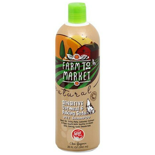 شامبو Farm To Market للكلاب 591 مل بحليب الماعز و جوز الهند و بيكربونات الصوداء لانتعاش ونظارة شامبو Farm To Market للكلاب 591 مل بحليب الماعز و جوز الهند و بيكربونات الصوداء لانتعاش ونظارة