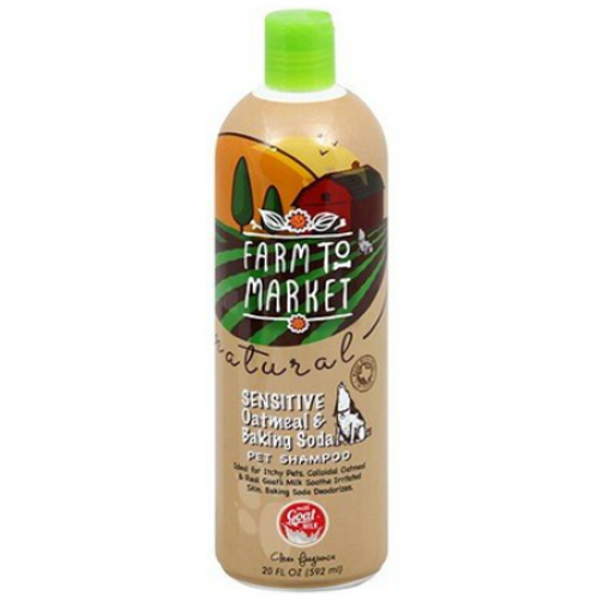 شامبو Farm To Market للكلاب 591 مل بحليب الماعز و جوز الهند و بيكربونات الصوداء لانتعاش ونظارة شامبو Farm To Market للكلاب 591 مل بحليب الماعز و جوز الهند و بيكربونات الصوداء لانتعاش ونظارة