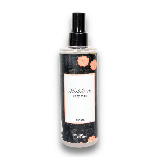 بخاخ سبراي الجسم مالديف من Musk Luxury: تجربة استثنائية 