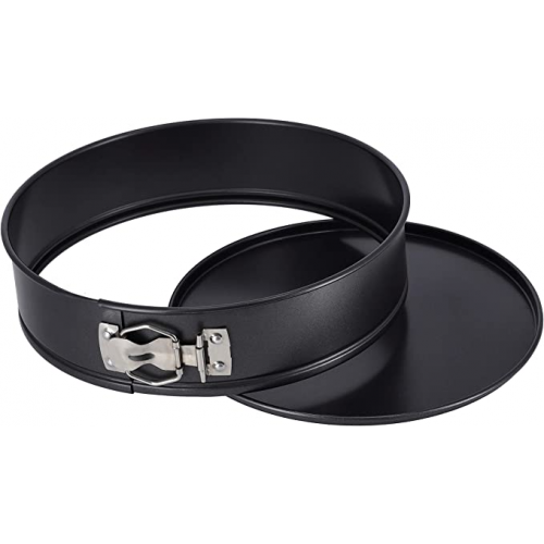 طقم صواني كيك لعمل أنواع المخبوزات 3 قطع أسود 31.5سم