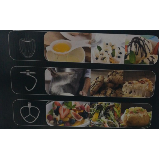 عجانة وخفاقة KROOS  ستيل  5 لتر 700واط -KR-6601 