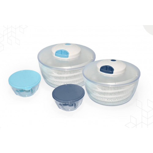 مصفاة ومجففة سلطة وخضروات دوارة تعمل يدويا مصفاة ومجففة سلطة وخضروات دوارة تعمل يدويا