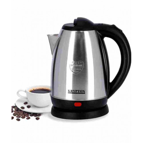 كريبتون غلاية كهربائية باللون الأسود و الفضي سعة 1.8 لتر - Knk6009 كريبتون غلاية كهربائية باللون الأسود و الفضي سعة 1.8 لتر - Knk6009