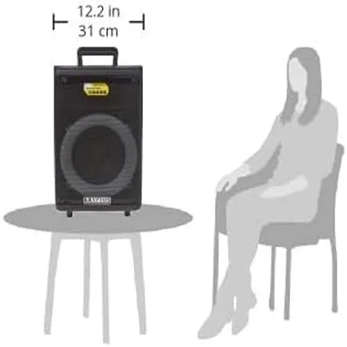 مكبر صوت محمول من كريبتون لا سلكي بمايكروفون  مكبر صوت محمول من كريبتون لا سلكي بمايكروفون