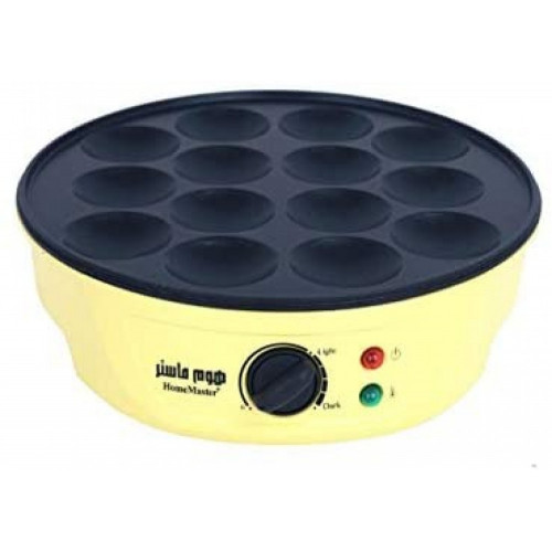 صانعة الميني بان كيك من هوم ماستر - 14 عين 750 واط صانعة الميني بان كيك من هوم ماستر - 14 عين 750 واط