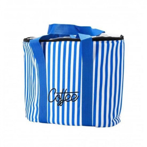 شنطه ترامس و رحلات باللونين الازرق والابيض