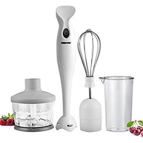 خلاط كهربائي يدوي 1*4 من جيباس باللون الابيض