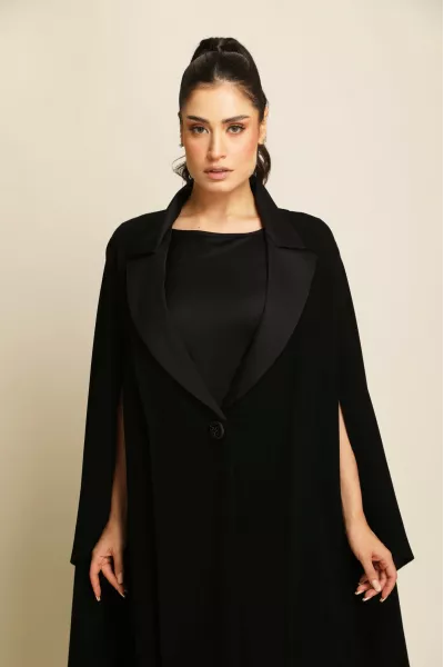 عباية كريب فاخر 034 عباية كريب فاخر 034