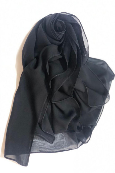 سكارف أسود فاخر 022