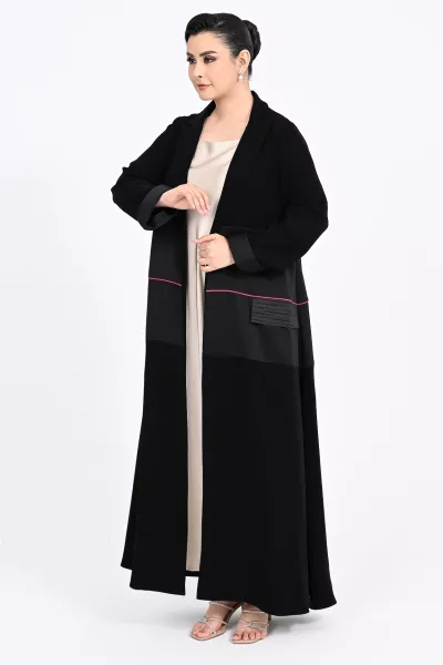 عباية كريب مع جاكار 0106