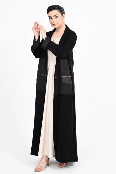 عباية كريب مع جاكار 0106