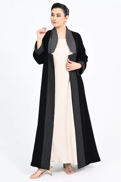 عباية كريب مع جاكار 0104