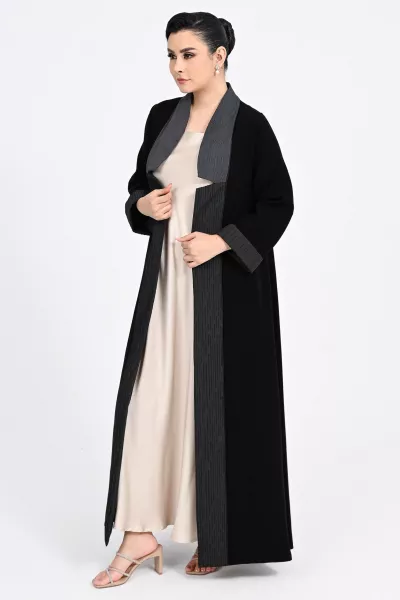 عباية كريب مع جاكار 0104