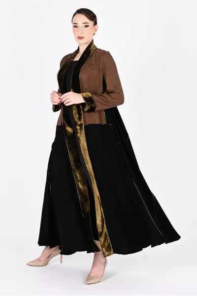 عباية كريب وجاكار 01037