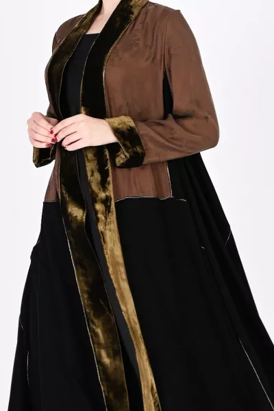 عباية كريب وجاكار 01037