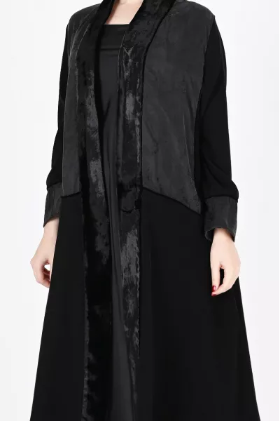 عباية كريب وجاكار 01035