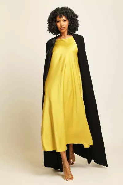 عباية كريب أسود 014