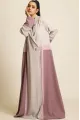 عباية كريب ناعم ملونة 068