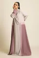 عباية كريب ناعم ملونة 068
