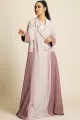 عباية كريب ناعم ملونة 068