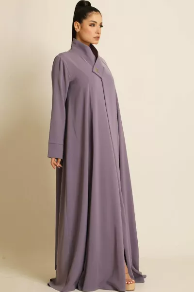 عباية كريب ناعم موڤ فاتح 066