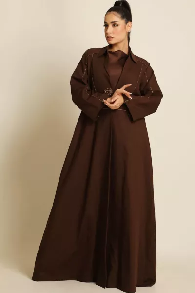 عباية لينين بني  054 عباية لينين بني  054