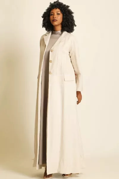 عباية لينين بيج بارز الملمس 081 عباية لينين بيج بارز الملمس 081