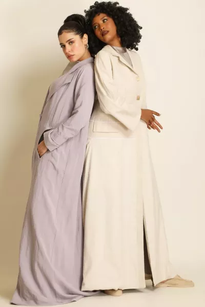 عباية لينين بيج بارز الملمس 081