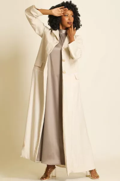 عباية لينين بيج بارز الملمس 081