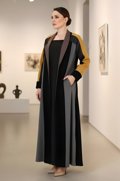 عباية كريب ولينين  01025 عباية كريب ولينين  01025