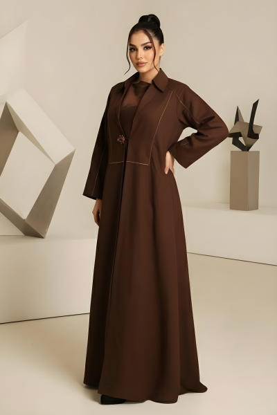 عباية لينين بني  054 عباية لينين بني  054