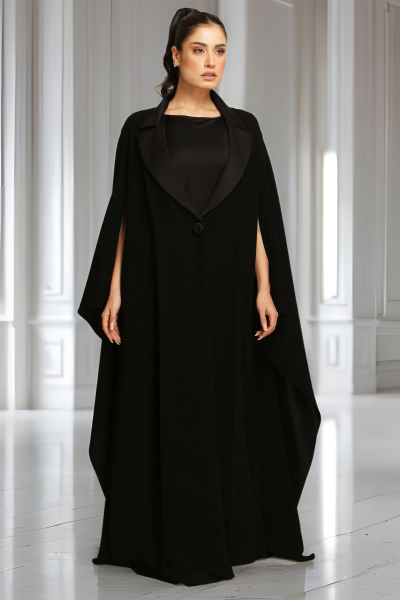 عباية كريب فاخر 034 عباية كريب فاخر 034