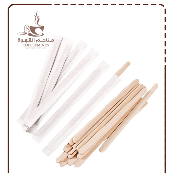 محراك خشبي طويل مغلف ملم 10000/ ك