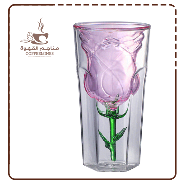 كوب الزهرة مزدوج فاخر 190 مل - MG037 كوب الزهرة مزدوج فاخر 190 مل - MG037
