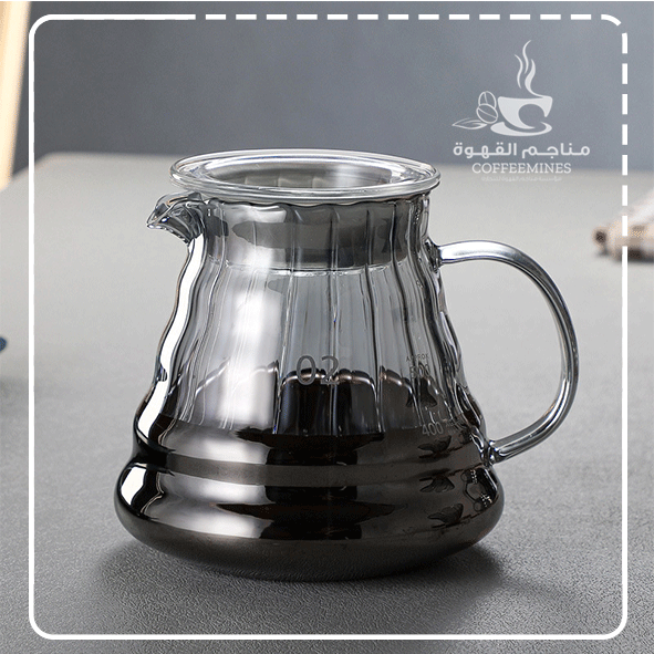 سيرفر V60 زجاج 600 مل - مقاس 02 | MG051