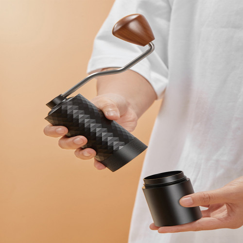 طاحونة يدوية فاخرة - مقبض خشبي - MG082 