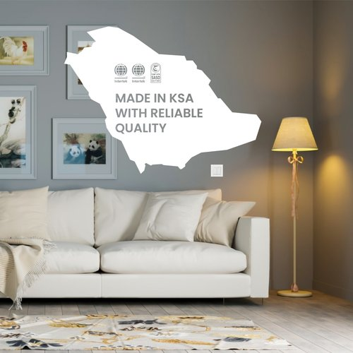 مفتاح مفرد 1 خط - أبيض عادي