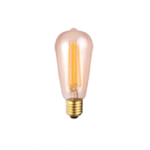 لمبة ليد قاعدة E27 - فيليمنت استطاعة 6.5 وات 2200 كلفن لمبة ليد قاعدة E27 - فيليمنت استطاعة 6.5 وات 2200 كلفن