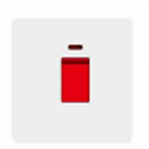 مفتاح مكيف 45 أمبير - أبيض بيانو