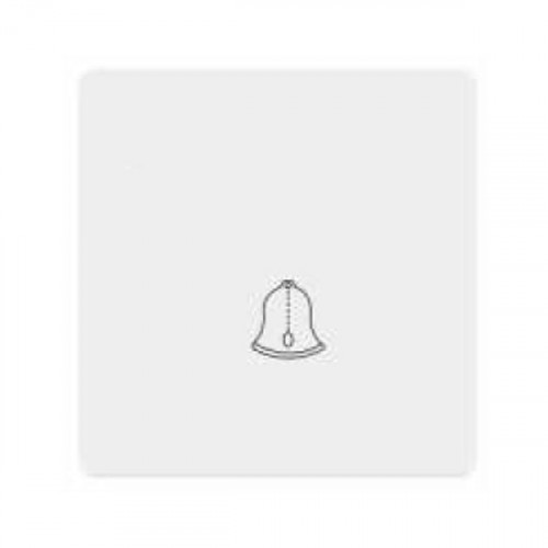 مفتاح جرس - أبيض بيانو