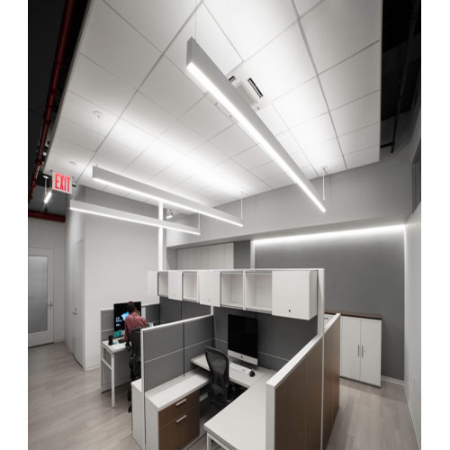 وحدة انارة تعليق 120 سم 45 وات - جسم أسود