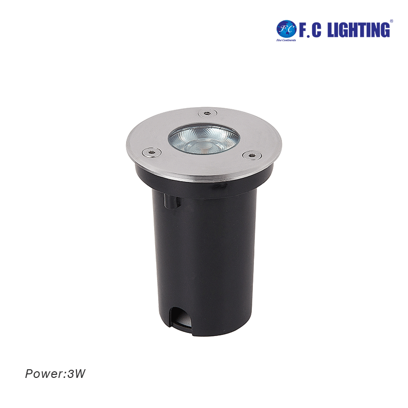 انارة خارجية أرضية دفان  غرس 3 وات 3000 كلفن