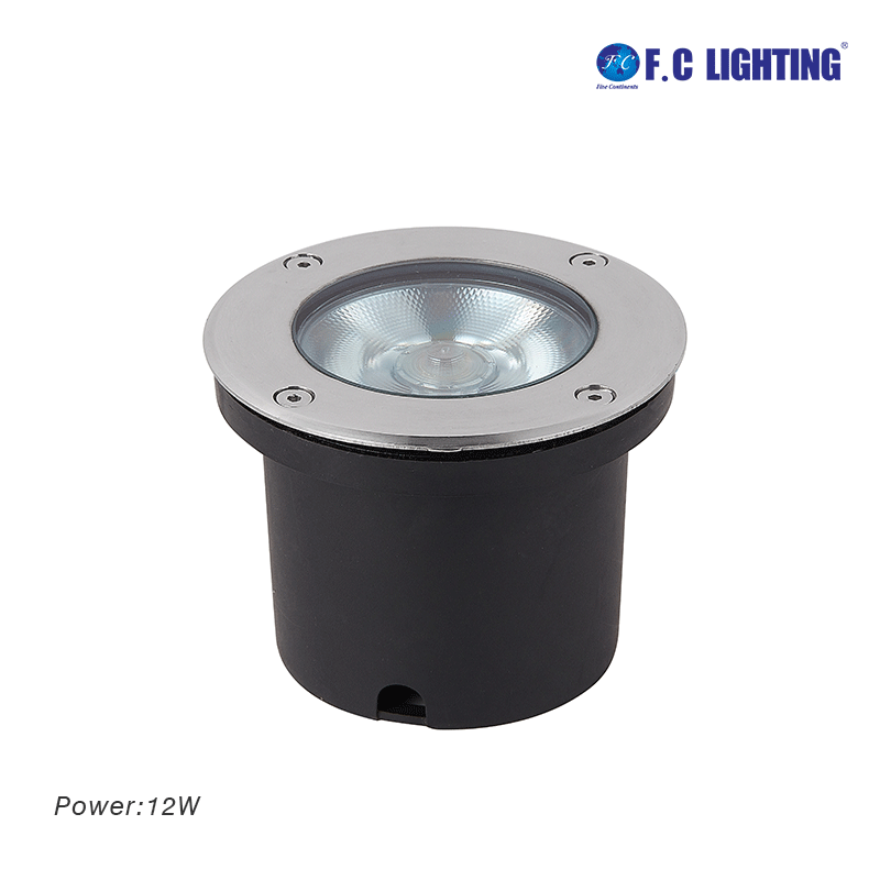 انارة خارجية أرضية دفان  غرس 12 وات 3000 كلفن