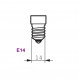 لمبة E14-C35-4-RF-DIM-2700K لمبة E14-C35-4-RF-DIM-2700K