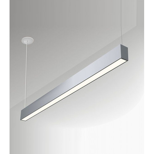 وحدة انارة تعليق 120 سم 45 وات - جسم أبيض وحدة انارة تعليق 120 سم 45 وات - جسم أبيض