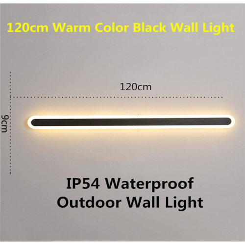 جداري مسطرة منحني IP65 طول 120 سم 30 وات - 3000K